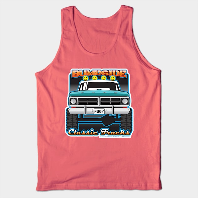 Bumpside 4x4 Monster Truck Tank Top by RBDesigns